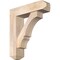 Ekena Millwork Balboa Craftsman Smooth Bracket w/ Offset Brace, Douglas Fir, 7 1/2"W x 28"D x 32"H BKT0806X28X32BOA04SDF - alternate 1